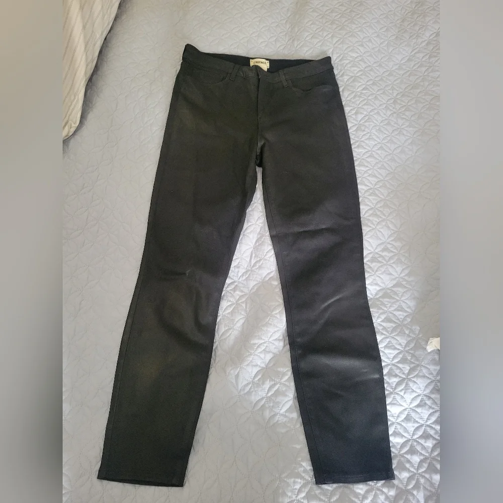 L'AGENCE Jet Black Jeans - Picture 2 of 5